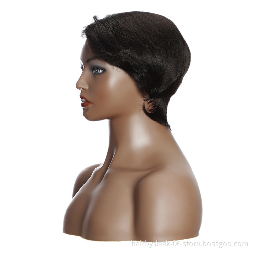 Rebecca fashion pixie cut short Bob Wig Wholesale Brazilian Hair Lace Front Closure full lace human hair wig human hair wigs